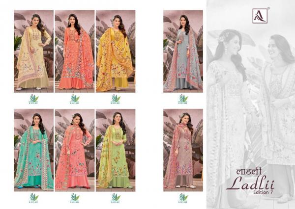 Alok Ladli-7 Cotton New Designer Suits Catalog